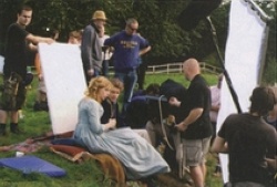 On the set